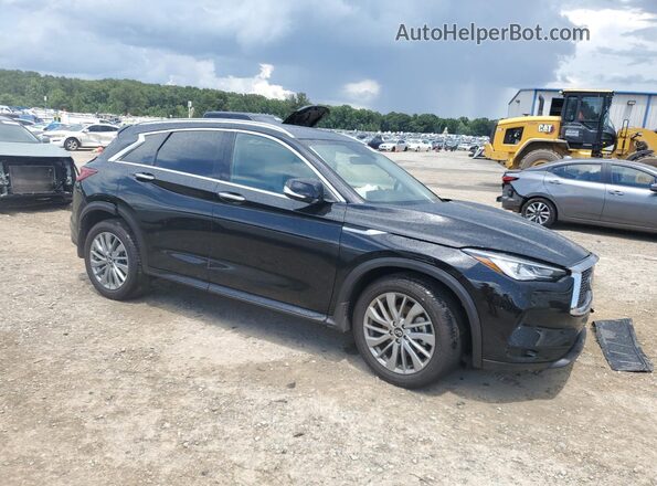 3PCAJ5BB5SF101911 2025 INFINITI QX50 Black Przód prawy