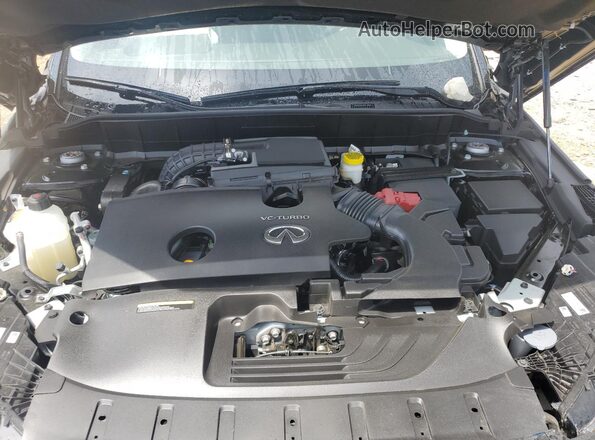3PCAJ5BB5SF101911 2025 INFINITI QX50 Black Widok komory silnika