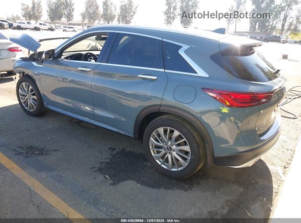 3PCAJ5BB7SF107273 2025 INFINITI QX50 Light Blue უკანა მარცხენა