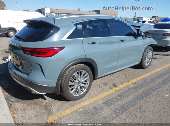 3PCAJ5BB7SF107273 2025 INFINITI QX50 Light Blue უკანა მარჯვენა