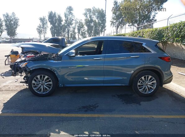 3PCAJ5BB7SF107273 2025 INFINITI QX50 Light Blue 