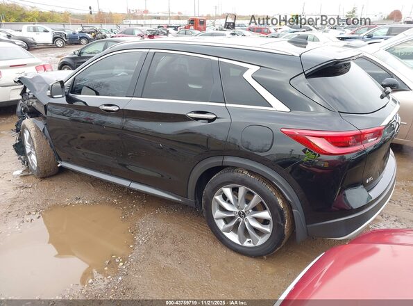 3PCAJ5BB9MF115491 2021 INFINITI QX50 Black უკანა მარცხენა