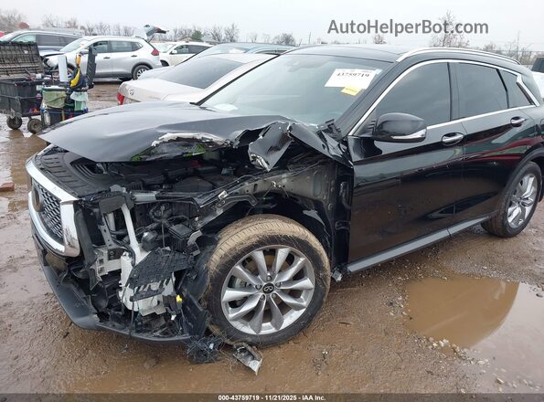 3PCAJ5BB9MF115491 2021 INFINITI QX50 Black წინა ხედი