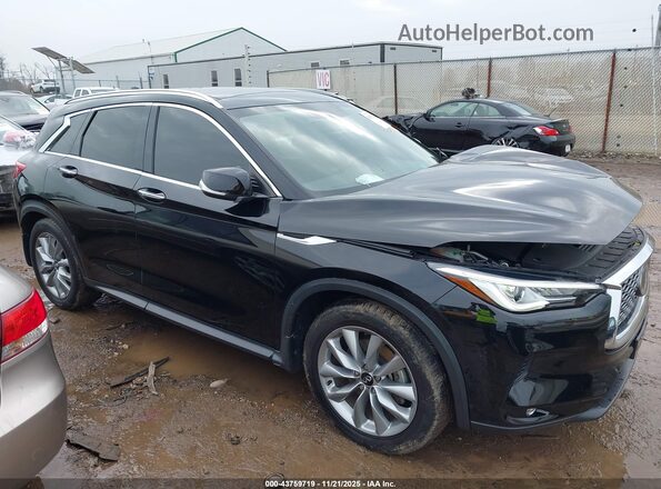 3PCAJ5BB9MF115491 2021 INFINITI QX50 Black უკანა სალონის ხედი
