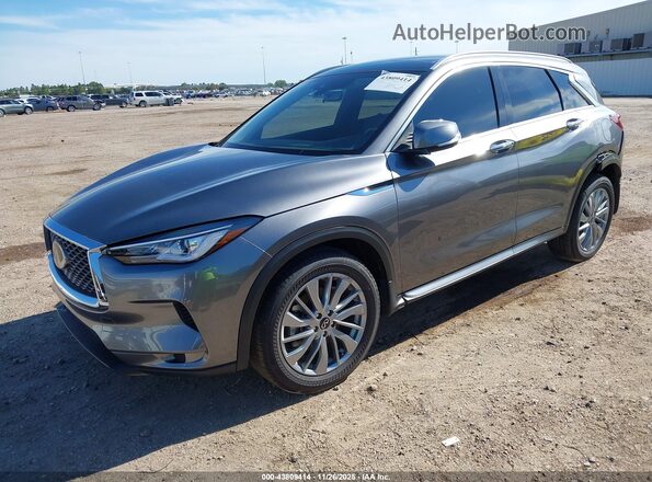 3PCAJ5BB9SF110420 2025 INFINITI QX50 Gray Front left