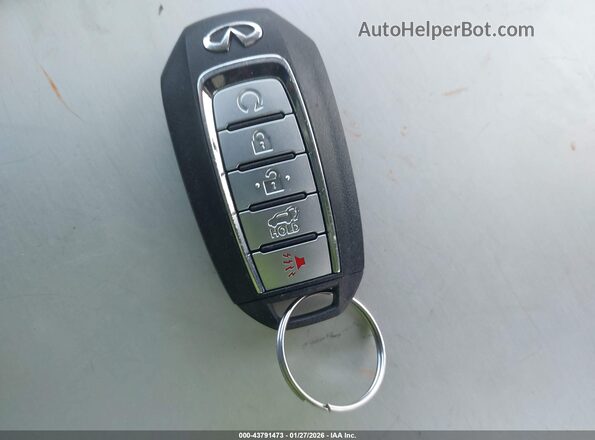 3PCAJ5BBXPF123457 2023 INFINITI QX50 Black Առջևի վահանակի տեսք