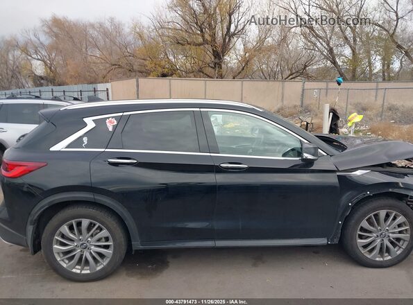 3PCAJ5BBXPF123457 2023 INFINITI QX50 Black Սալոնի հետևի տեսք