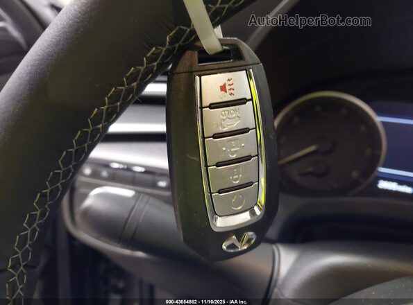 3PCAJ5BBXSF107381 2025 INFINITI QX50 Gray Widok deski rozdzielczej