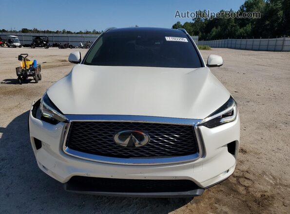 3PCAJ5CA1MF112624 2021 INFINITI QX50 White Вид спереду