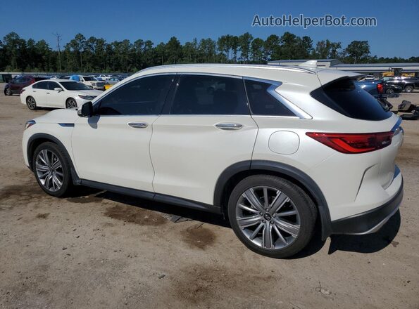 3PCAJ5CA1MF112624 2021 INFINITI QX50 White Задня ліва чверть