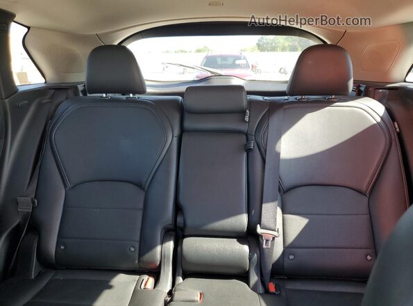 3PCAJ5CA1MF112624 2021 INFINITI QX50 White Вид задніх сидінь