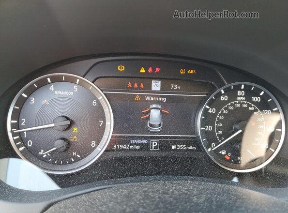 3PCAJ5CB8NF121685 2022 INFINITI QX50 White Սարքավորումների վահանակի տեսք