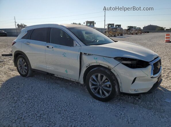 3PCAJ5CB8NF121685 2022 INFINITI QX50 White Առջևի աջ