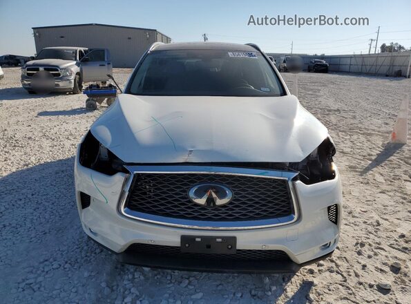 3PCAJ5CB8NF121685 2022 INFINITI QX50 White Դիմացի տեսք