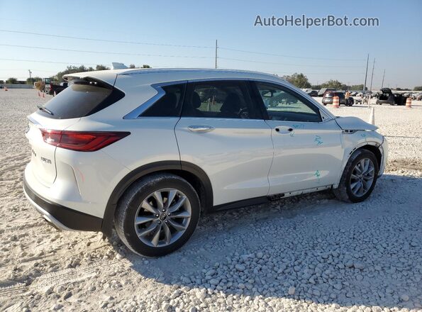 3PCAJ5CB8NF121685 2022 INFINITI QX50 White Հետևի աջ