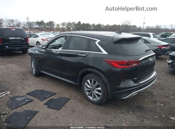 3PCAJ5CBXNF108856 2022 INFINITI QX50 Black Задня ліва чверть