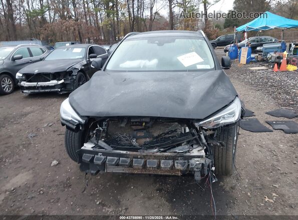 3PCAJ5CBXNF108856 2022 INFINITI QX50 Black Вид щитка приладів