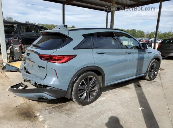 3PCAJ5FA4RF105041 2024 INFINITI QX50 Blue Trasero derecho