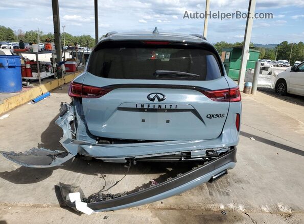 3PCAJ5FA4RF105041 2024 INFINITI QX50 Blue Vista trasera
