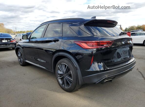 3PCAJ5FB2PF108008 2023 INFINITI QX50 Черный Задняя левая четверть