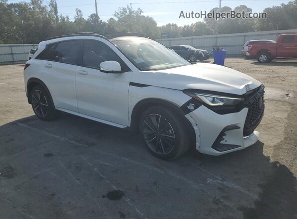 3PCAJ5FB6SF104858 2025 INFINITI QX50 White Delantero derecho