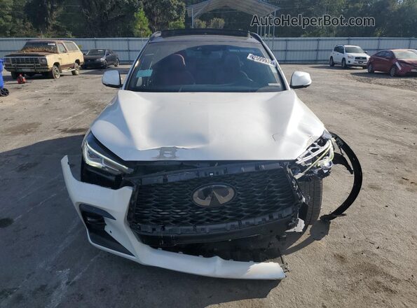 3PCAJ5FB6SF104858 2025 INFINITI QX50 White Vista frontal