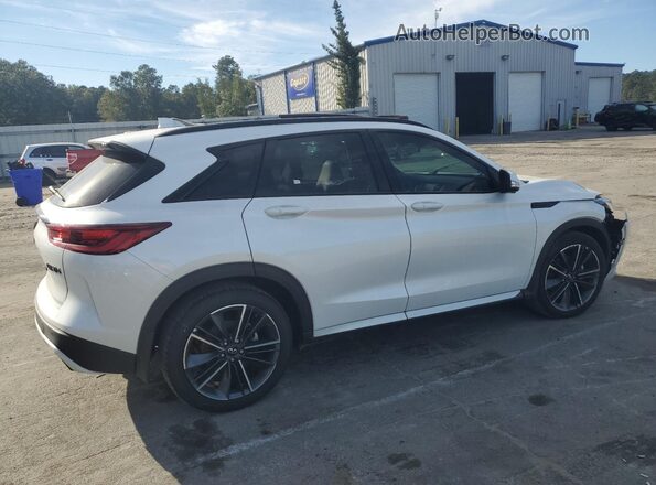 3PCAJ5FB6SF104858 2025 INFINITI QX50 White Trasero derecho