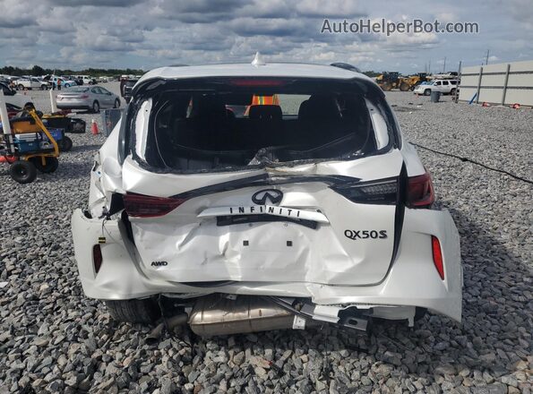 3PCAJ5FB7PF118551 2023 INFINITI QX50 White Հետևի տեսք