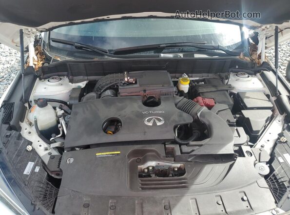 3PCAJ5FB7PF118551 2023 INFINITI QX50 White Շարժիչի բաժամունքի տեսք