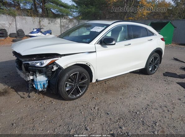 3PCAJ5J34NF105740 2022 INFINITI QX55 White 