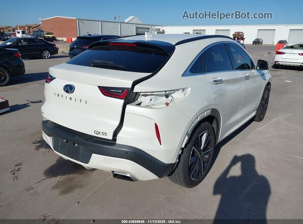 3PCAJ5J34NF113028 2022 INFINITI QX55 Белый Задняя правая четверть