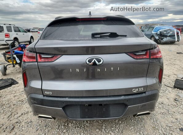 3PCAJ5J35NF102619 2022 INFINITI QX55 Gray Вид ззаду