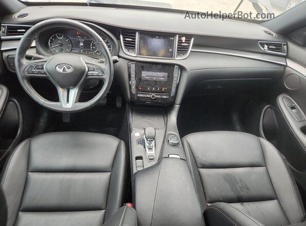 3PCAJ5J35NF102619 2022 INFINITI QX55 Gray Вид панелі приладів