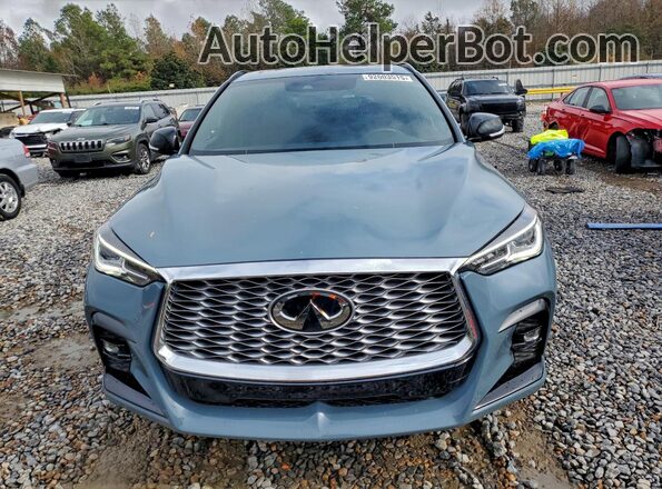 3PCAJ5JR1RF108766 2024 INFINITI QX55 Blue Դիմացի տեսք