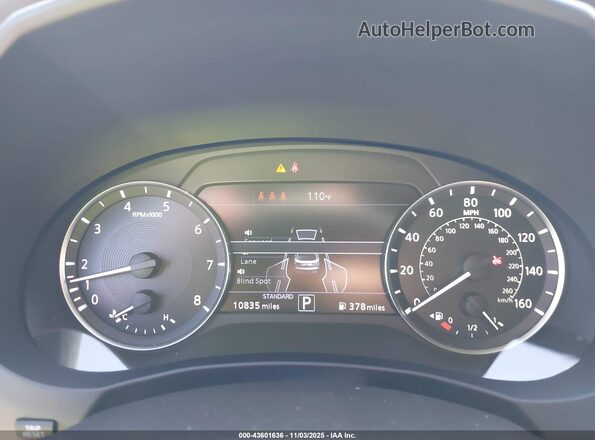 3PCAJ5JR4RF113427 2024 INFINITI QX55 Gray Widok tylnych siedzeń
