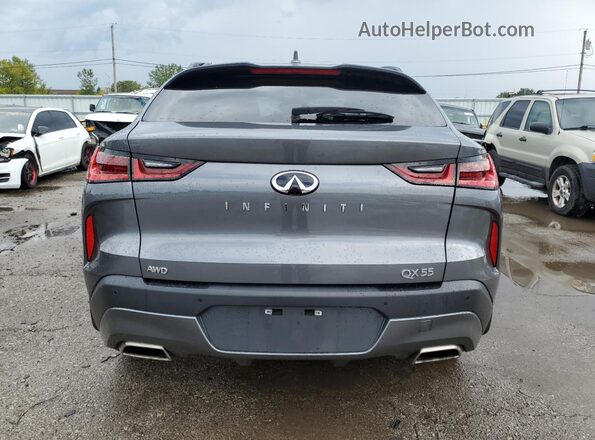 3PCAJ5JR7PF106615 2023 INFINITI QX55 Gray Vista trasera