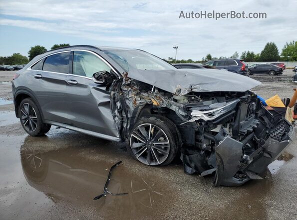 3PCAJ5JR7PF106615 2023 INFINITI QX55 Gray Delantero derecho