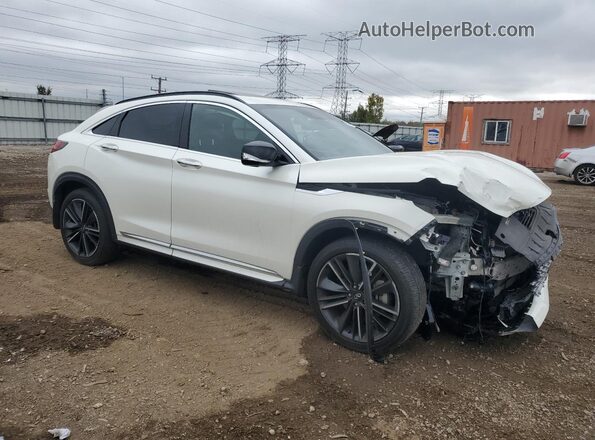 3PCAJ5K35NF103168 2022 INFINITI QX55 White Przód prawy