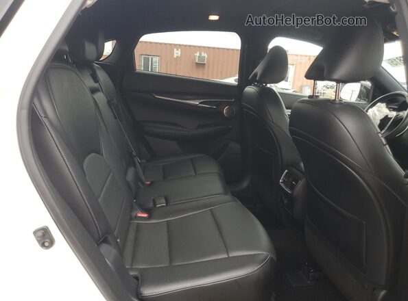 3PCAJ5K35NF103168 2022 INFINITI QX55 White Widok tylnych siedzeń