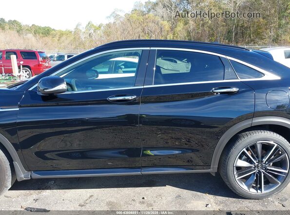 3PCAJ5KR3RF101610 2024 INFINITI QX55 Black Սալոնի 360 աստիճան տեսք