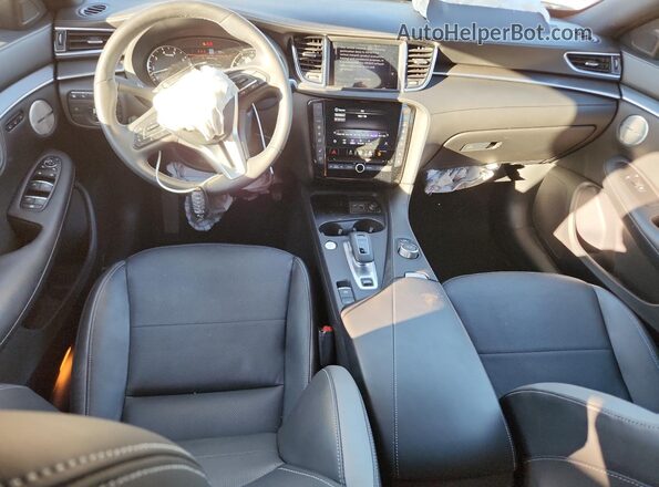 3PCAJ5KR5SF100397 2025 INFINITI QX55 Gray წინა პანელის ხედი
