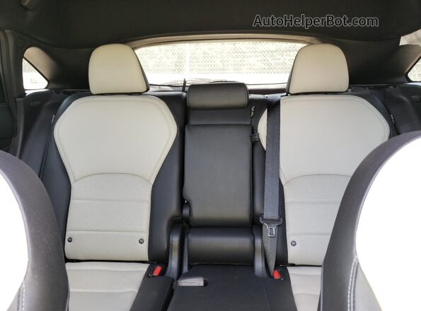 3PCAJ5LR4RF110847 2024 INFINITI QX55 Blue უკანა სავარძლების ხედი