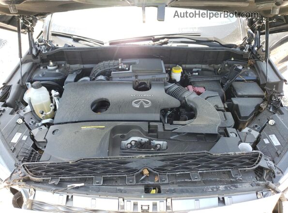 3PCAJ5LR4RF110847 2024 INFINITI QX55 Blue ძრავის განყოფილების ხედი