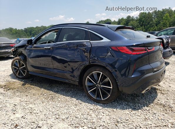 3PCAJ5LR4RF110847 2024 INFINITI QX55 Blue უკანა მარცხენა