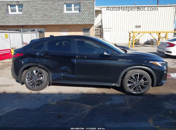 3PCAJ5LR8PF119600 2023 INFINITI QX55 Black Vista del cuadro de instrumentos