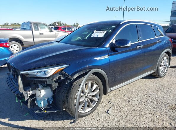 3PCAJ5M11LF103869 2020 INFINITI QX50 Blue Vista tres cuartos delantera izquierda