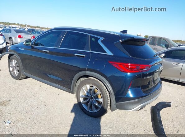 3PCAJ5M11LF103869 2020 INFINITI QX50 Blue Trasero izquierdo