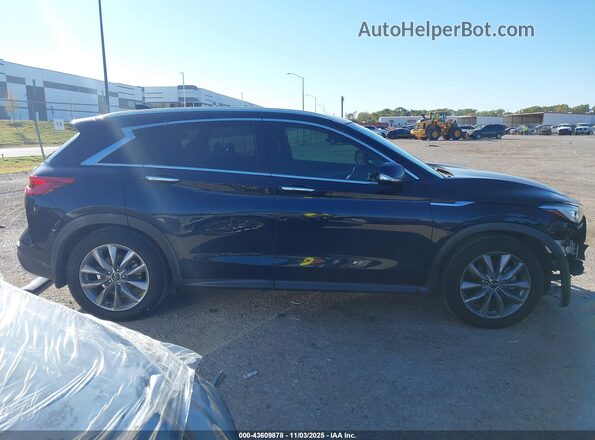 3PCAJ5M11LF103869 2020 INFINITI QX50 Blue Vista interior de 360 grados