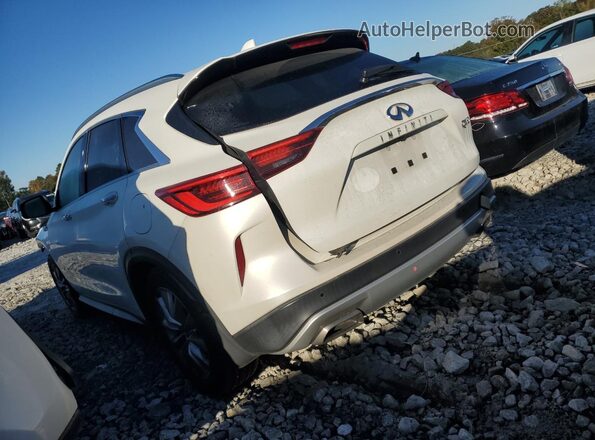 3PCAJ5M12LF106781 2020 INFINITI QX50 White უკანა მარცხენა