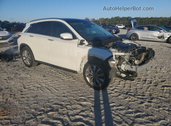 3PCAJ5M12LF106781 2020 INFINITI QX50 White წინა მარჯვენა